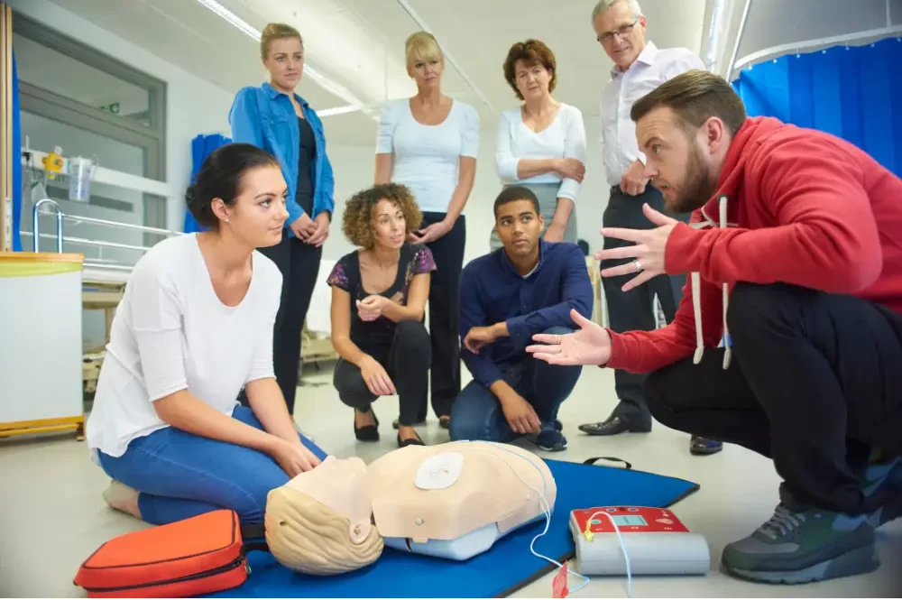Red Cross Emergency First Aid CPR C Training