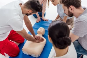 Red Cross Recertification First Aid & CPR-AED Training Session